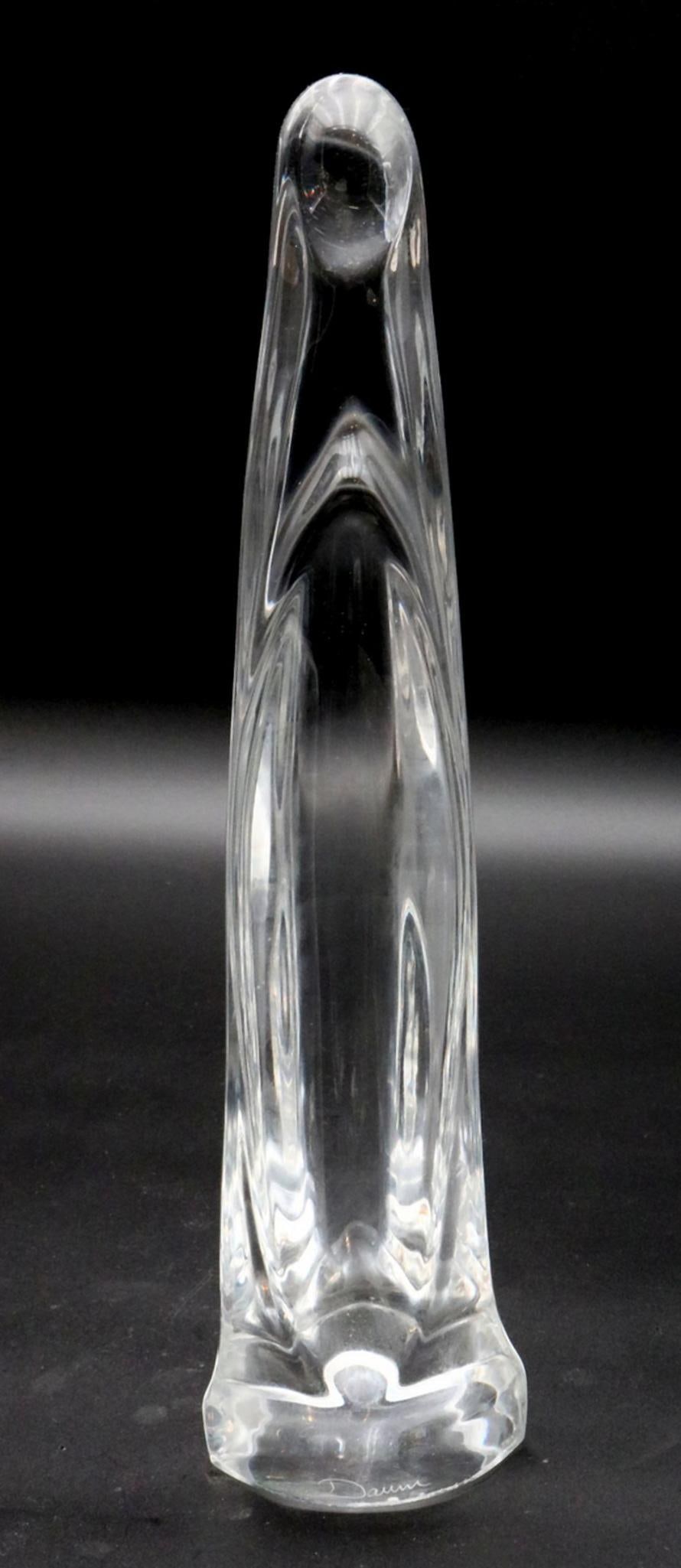 Daum "Madonna" Crystal Sculpture (1 of 3)