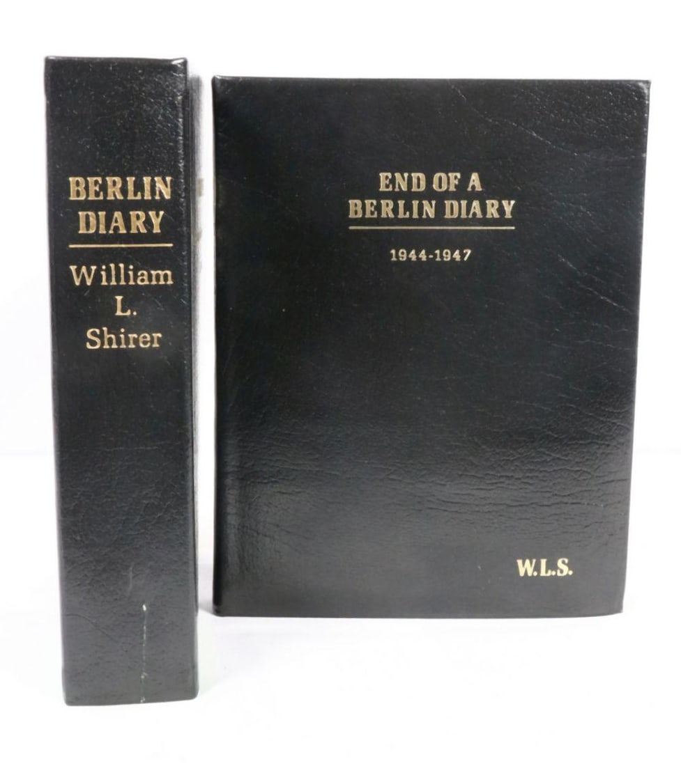 Berlin Diary & End of a Berlin Diary, 2 Vol. Set William L. Shirer Collector's Edition (1 of 3)
