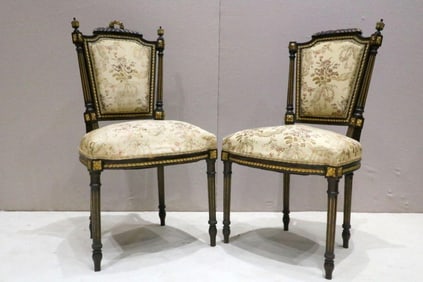 Vintage French Provincial Table Chairs