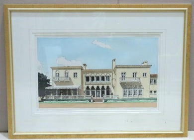 Ilkin Deniz (Turkish, b.1961) Acrylic Painting on Canvas