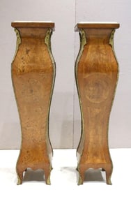 Early 20th Century French Marble Top Columns