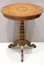 Vintage Biedermeier Style Game Table