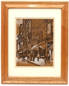 Ilkin Deniz (Turkish, b. 1961) Mixed Media