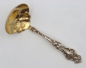 Wallace "Irian" Sterling Silver Gold Wash Ladle
