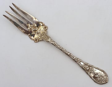 Durgin "Dauphin" Sterling Silver Fish Fork
