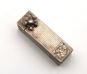 Vintage Sterling Silver Lipstick Holder