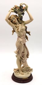 Giuseppe Armani "Lilac and Roses" Porcelain Sculpture