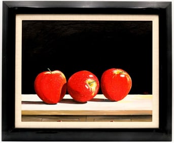 Ilkin Deniz (Turkish, b.1961) Acrylic Painting on Canvas