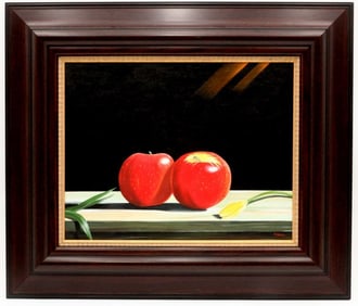 Ilkin Deniz (Turkish, b.1961) Acrylic Painting on Canvas