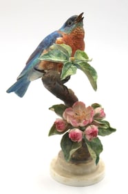 Royal Worcester, Dorothy Doughty "Blue Bird" Sculpture