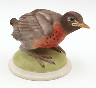 Boehm "Baby Robin" Porcelain Sculptures