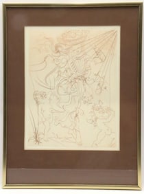 Salvador Dali "Autumn" Lithograph