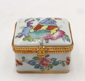 Tiffany & Co. Limoges Porcelain Trinket Box