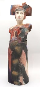 Barbara Majeski Clay Woman Sculpture