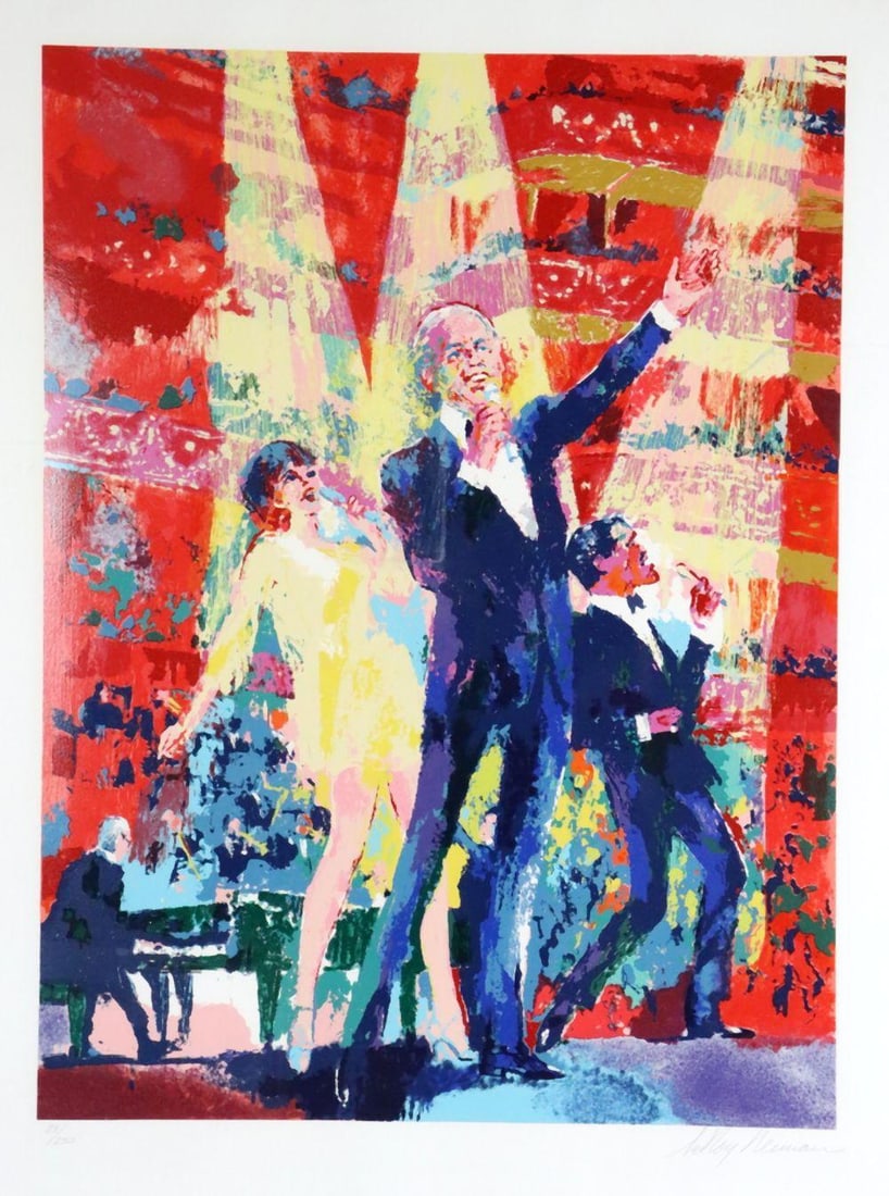 LeRoy Neiman "Sinatra -Liza- Sammy at Royal Albert Hall" Serigraph (1 of 6)
