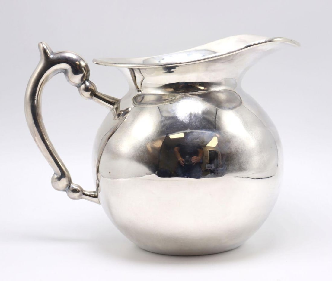 Camusso Peruvian Sterling Silver Water Pitcher (1 of 3)