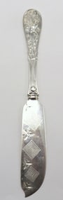 Tiffany & Co. "Japanese" Sterling Silver Master Butter Spreader