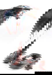 Dino Rosin (Italian, b. 1948) "Cobra" Murano Glass Sculpture