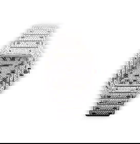 Cartier "Santos" Stainless Steel Watch (1 of 7)