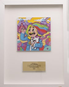 6IX9INE, DAY 69, RIAA Commemoration Award Plaque