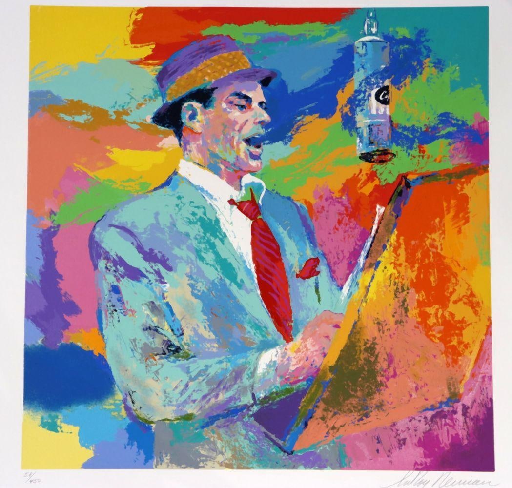 LeRoy Neiman "Sinatra Duets" Serigraph, Unframed (1 of 6)
