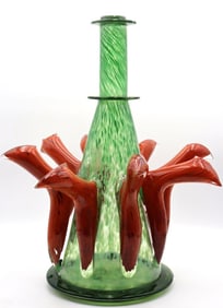 Dale Chihuly (American, b. 1941) Blown Art Glass Venetian Vase