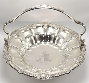 Rare Paul Storr George IV Silver Cake Basket
