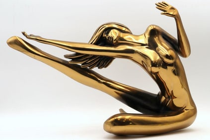 Tom Bennett (American, 1928-2016) "Encored" Bronze Sculpture