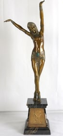 D.H. Chiparus "Egyptian Dancer" Bronze Sculpture