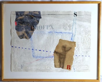 James Coignard Textured Abstract Carborundum Etching