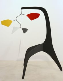 Joseph Meerbott "Standing Stable" Enamel on Metal Sculpture