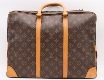 Vintage Louis Vuitton Sirius 45 Soft Leather Monogram Briefcase