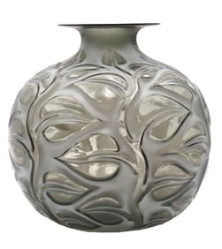 Rene Lalique "Sophora" Glass Vase