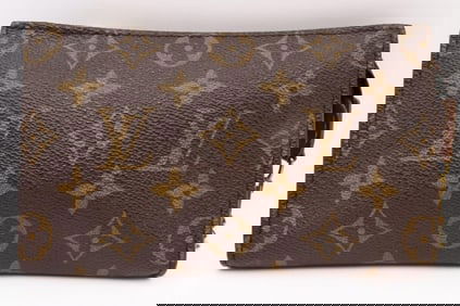 Vintage Louis Vuitton Monogram Chain Toiletry Pouch