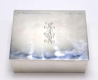 Vintage Tiffany & Co. Sterling Silver Box