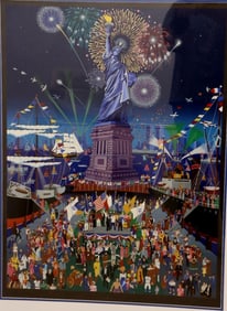 Melanie Taylor Kent "Statue of Liberty Celebration" Lithograph