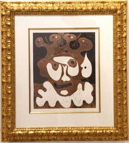 Pablo Picasso "Tete de Bouffon" Lithograph (1 of 5)