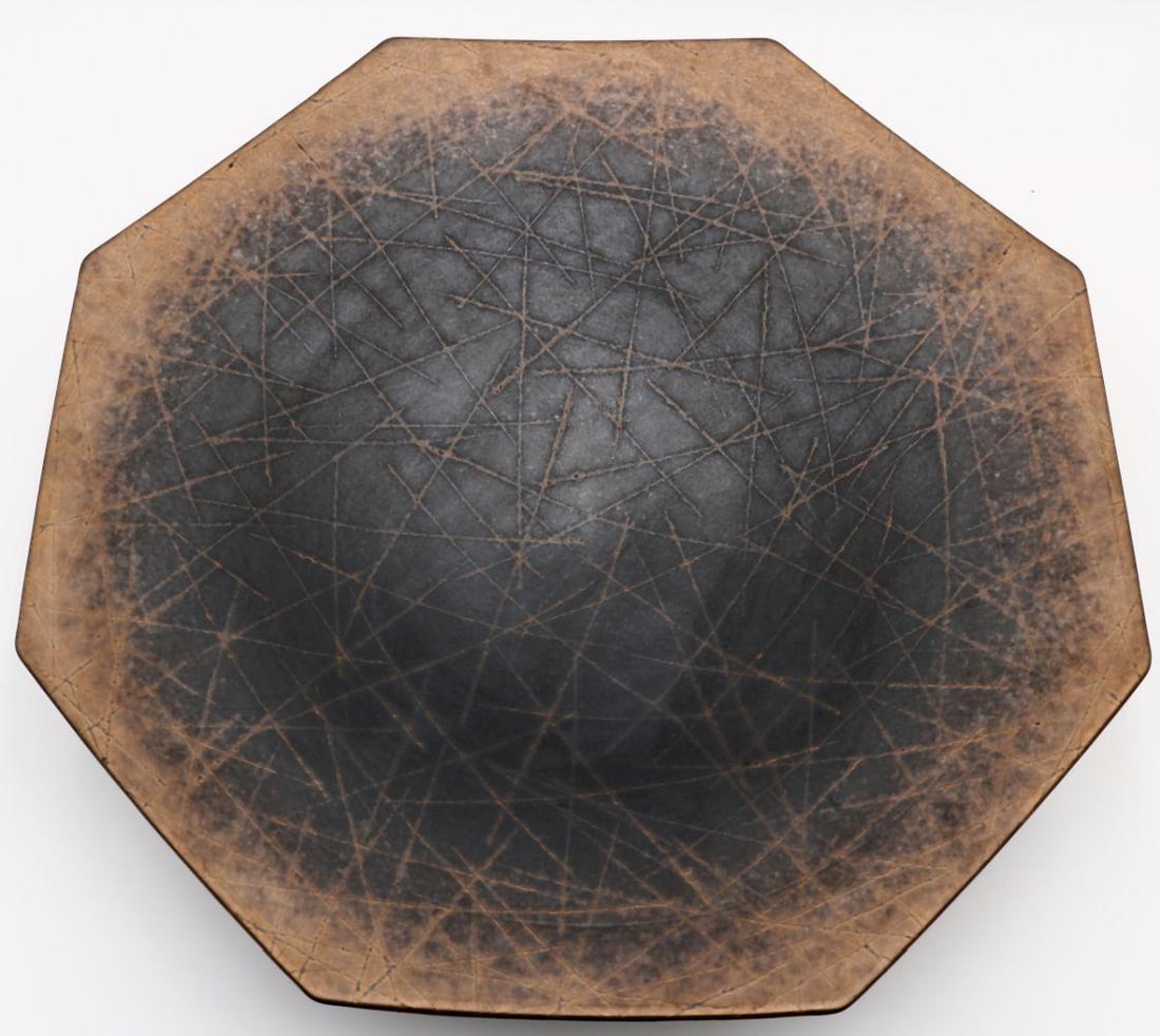 Koyama Koichi (Japanese, b.1960) Stoneware Centerpiece (1 of 5)