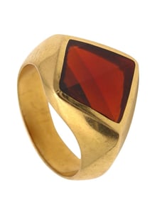Pomellato 18Kt Garnet Cocktail Ring