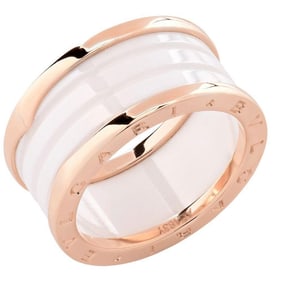 Bvlgari B Zero1 Rose Gold & Ceramic Band