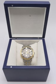 Carl F. Bucherer "Patravi" Two-Tone Chronograph Watch