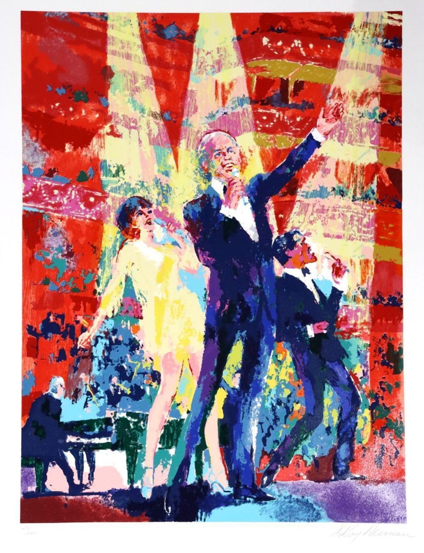 LeRoy Neiman "Sinatra -Liza- Sammy at Royal Albert Hall" Serigraph, Unframed (1 of 6)