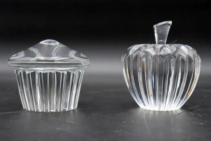 Steuben & Waterford Crystal Paperweights