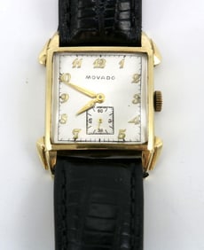 Vintage Movado 14Kt Men's Wristwatch