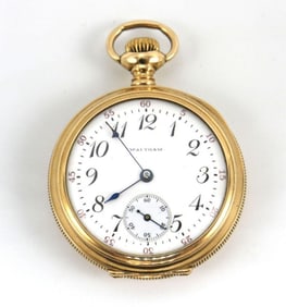 Vintage Waltham 14Kt Pocket Watch