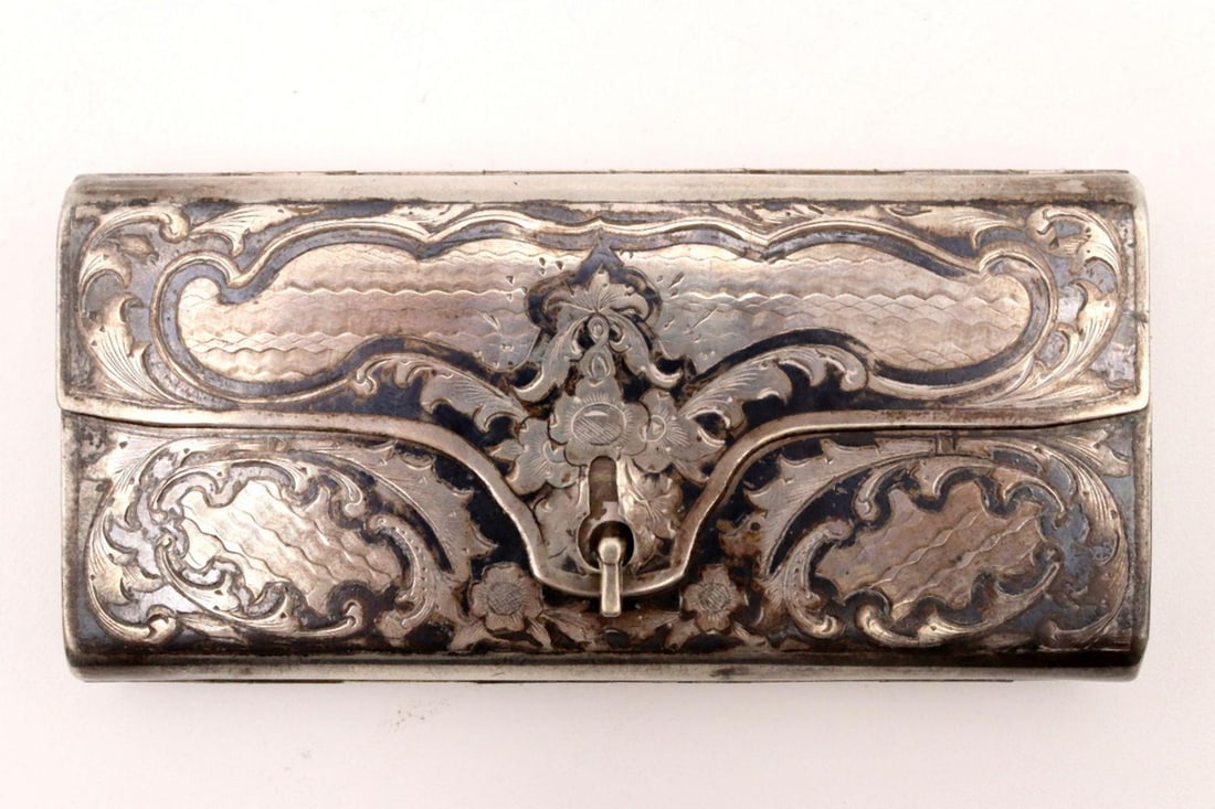 Antique Russian 84 Silver Cigarette Case (1 of 6)