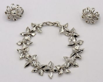 Tiffany & Co. Floral Sterling Silver Suite