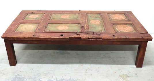 Indonesian Bali Wooden Door Table