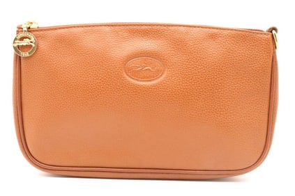 Vintage Longchamp Leather Toiletry Case