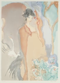 Jane Bazinet Le Femmes Du Bazinet Lithograph